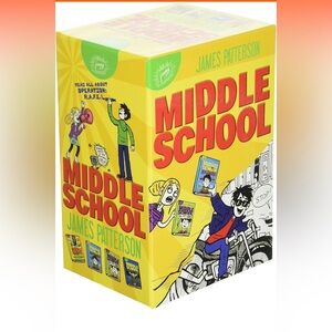 James Patterson Middle School Book Set - Yellow